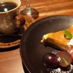 黒豆のベイクドチーズケーキ